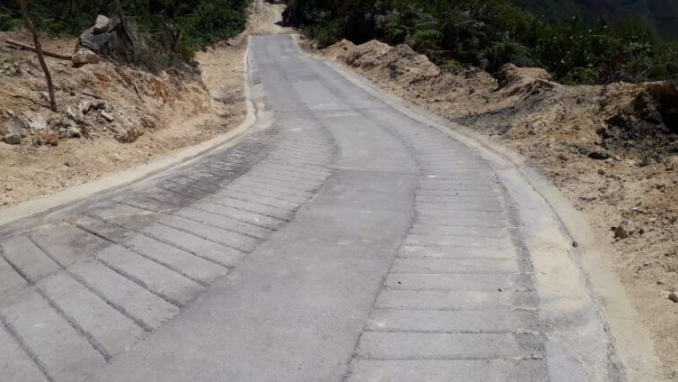 Agencia de Renovación del Territorio contrató un kilómetro de placa huella en zona rural de Vistahermosa