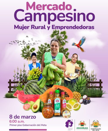  Mercado campesino mujer rural y emprendedora