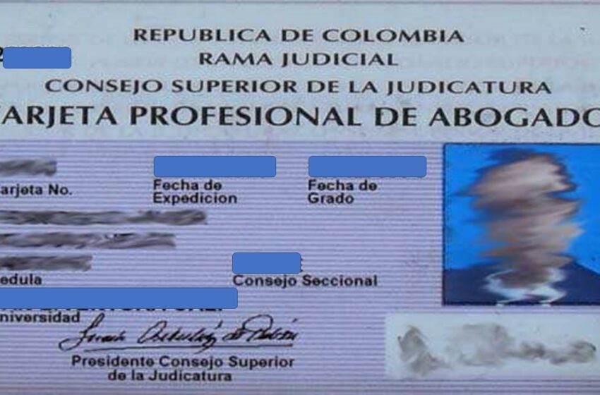  Suspensión de tarjeta profesional por 6 meses a abogado Yeison Javier López Devia