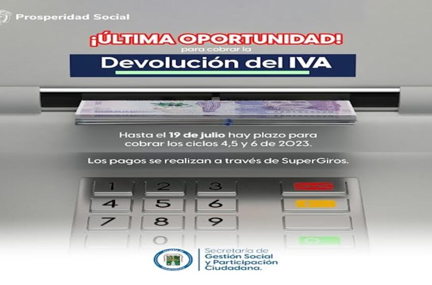  última oportunidad para reclamar devolución del IVA