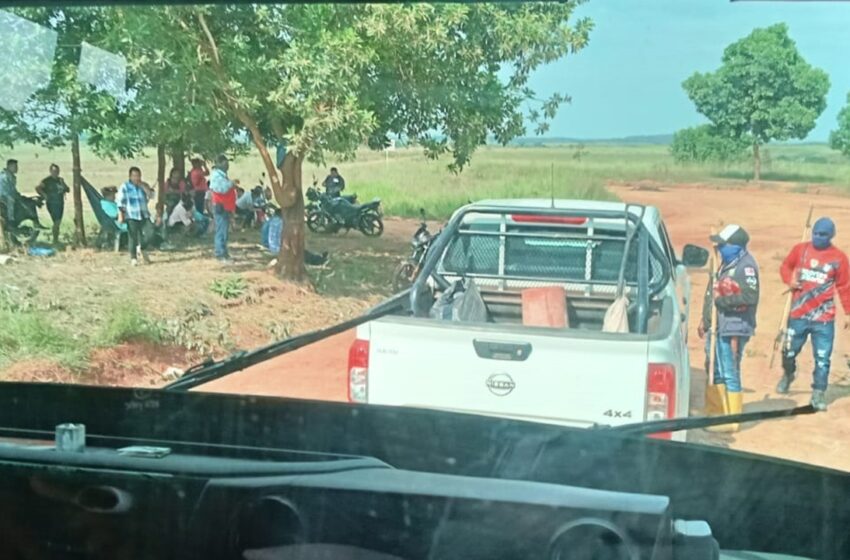  Continúa protesta de comunidades Indígenas en inmediaciones a campo petrolero Cajúa