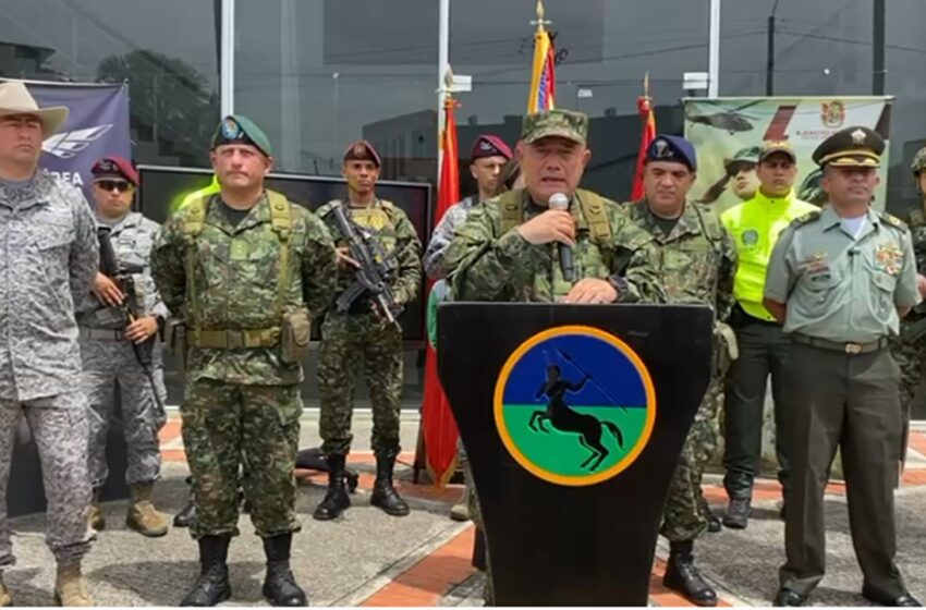  Se va General Gómez Gamba, del Comando de la Cuarta División. Lo sucederá el General Juan Diego Sepúlveda