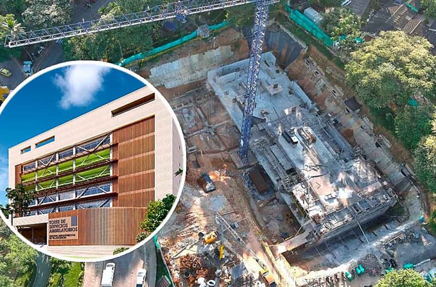  Superada fase de cimentación y sótanos en la nueva torre del Hospital de Villavicencio