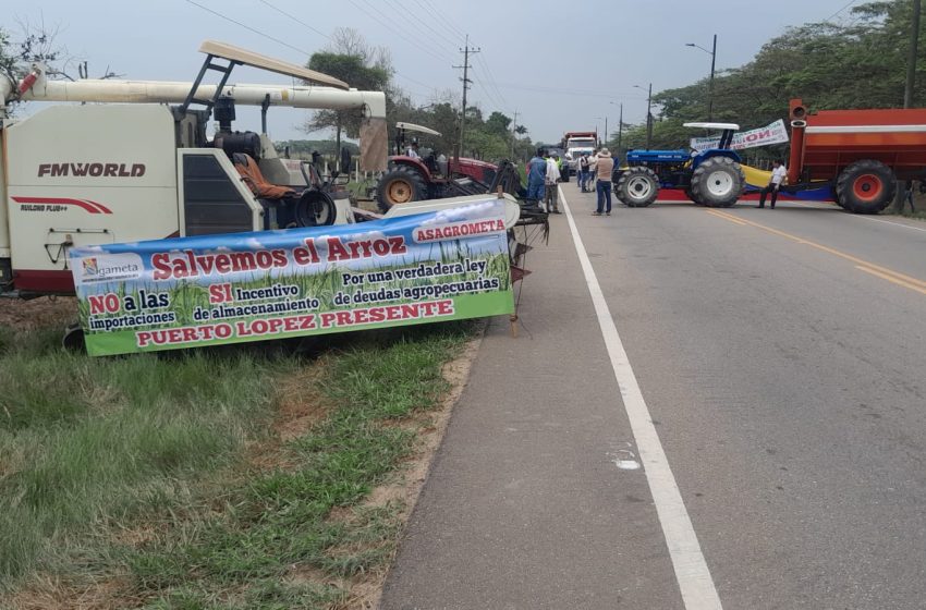  Se levantó el paro arrocero en el Meta y Villanueva (Casanare)